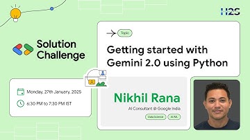 Getting started with Gemini 2.0 using Python