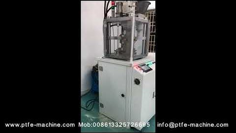 Teflon tube Ram extrusion machine