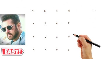 How to draw Salman Khan // Easy Salman Khan Drawing // Pencil Drawing