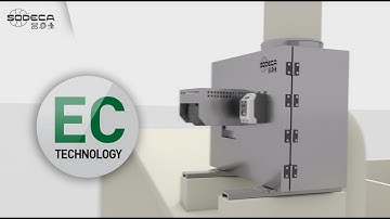 High efficiency extraction systems for professional kitchens. CKDR-EW (EN)