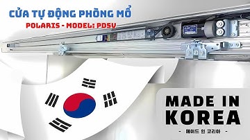 CỬA TỰ ĐỘNG POLARIS HÀN QUỐC DÙNG CHO PHÒNG MỔ BỆNH VIỆN