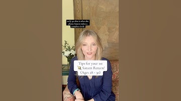 Tips for your 1st 🪐Saturn Return #astrology #horoscopereading