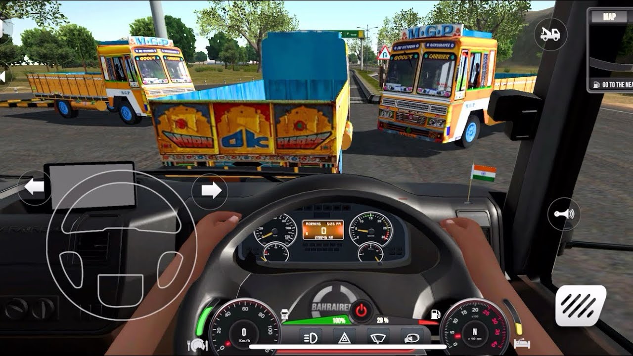 Truck Masters India Simulator - Big Container Cargo Truck Driving | Mobile Gameplay