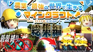 農業が最強の世界で生きるマインクラフト 総集編【ゆっくり実況】 screenshot 3