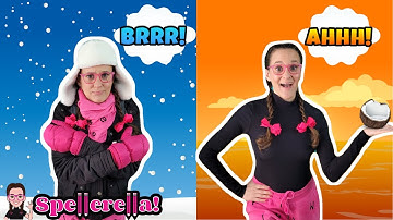 Spellerella Finds a Secret Beach! | Videos to Teach How to Spell