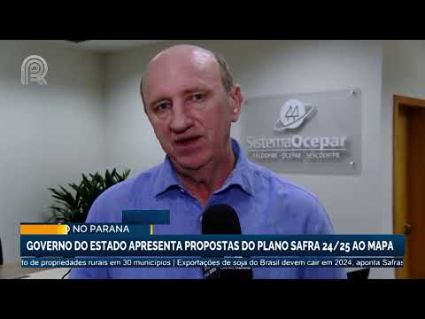 Reunião no Paraná: governo do estado apresenta propostas do plano safra 24/25 ao Mapa | Canal Rural