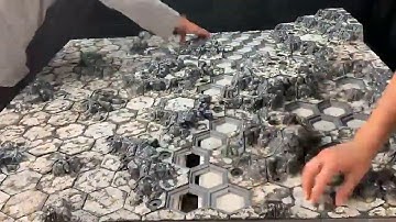 Hexhog Tabletops - Hinterland Hills time lapse Assembly of 4