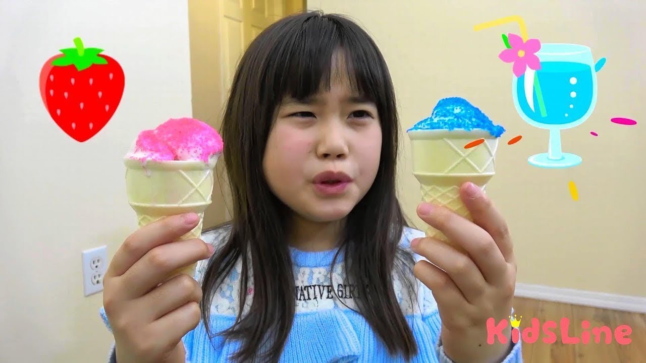 No Taste? Ice Cream Shop Colorful Color! Playing House