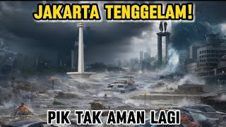 JAKARTA UTARA TENGGELAM! PIK Terendam Banjir Parah, Kota Lumpuh Total