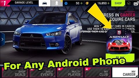 How To Fix Asphalt 9 Phone Not Compatibile Issue