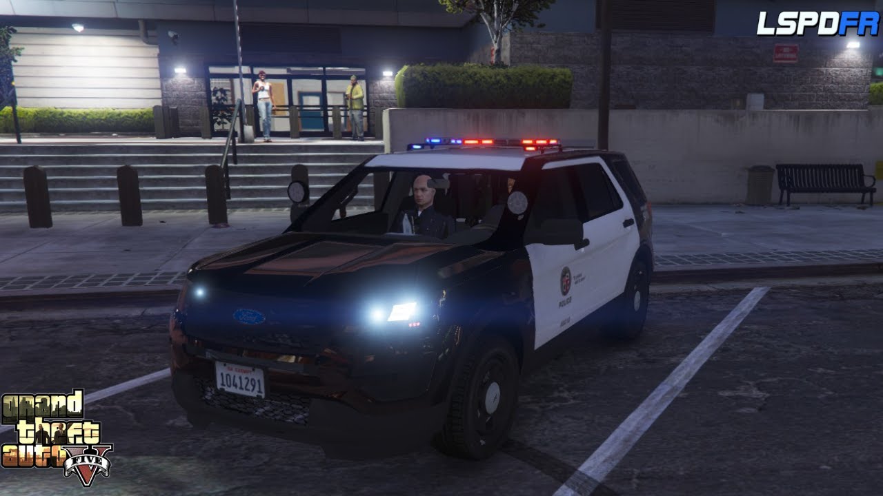 Playing GTA 5 As A POLICE OFFICER|LAPD| GTA 5 Lspdfr Mod| 4K - YouTube