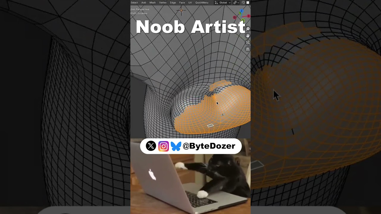 Noob vs Pro artist: Expand Selection 