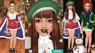 fashion show game beautiful Christmas 🎁 dress up #sanakhanofficial #barbie #games #barbiefashionshow screenshot 4