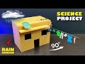 How To Make Rain Detector Project|| Rain Sensor Clothes Protection|| Rain Detector Project #science