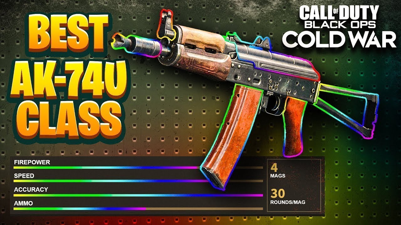 Black Ops Cold War AK74u Gameplay and Highlights - The Best Gun in Call of Duty!