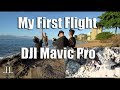 My Beginner Flight with the DJI Mavic Pro Drone- Flying over the Ocean in Maui, Hawaii