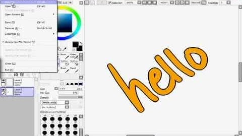 SAI Paint Tool: The Increment Selection Trick Re-do