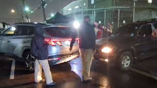 Masked Delaney Hall Staffer Crashes Car Amid Hunger Strike Protest - 5/23/2026