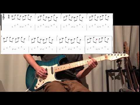 [リフツマッ!!!]  さらさら     by   スピッツ　イントロ弾いてみた (Tab有)　「Sarasara」  by Spitz　guitar cover intro only