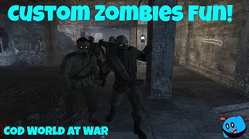 World At War Custom Zombies Is Fun! (COD World At War Zombies)