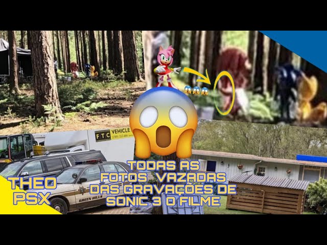 Sonic 2: Knuckles aparece em fotos vazadas das gravações do filme - TecMundo