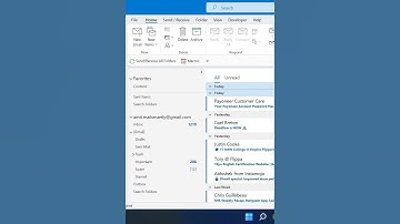 Hoe kan ik het lint in Outlook weergeven of herstellen? [Probleem opgelost] #shorts
