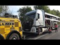 28.04.2020 - LKW Unfall auf der A2 bei Bergkamen