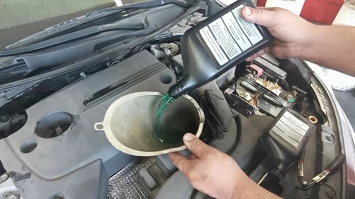 How to put transmission fluid in a 2014 nissan altima