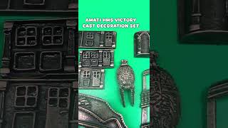AMATI HMS VICTORY CAST DECORATION SET availiable now. #cornwallmodelboats