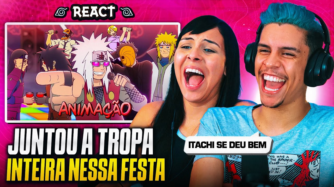 VOICE MAKERS: AKATSUKI FAZ UMA FESTA! #2 ALGUNS CONVIDADOS... | [Casal Jounin React] 🔥