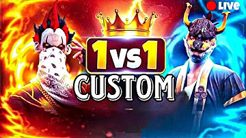 🔴Free Fire MAX : 1v1 Custom My Friend #freefire #viral #video