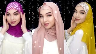 أسهل وأسرع لفات حجاب 2023 للجامعه والعمل والمدرسة والمناسبات hijab style