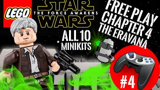 Lego Star Wars The Force Awakens - 100% Guide - All minikits - Level 4 - The Eravana