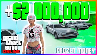 De 1$ a $200MILLONES con (Frozen Money) MASIVO SOLO en minutos - Truco Dinero en GTA 5 Online