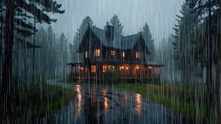 Healing Sounds For Sleep | Heavy Rain Eliminates Insomnia And Helps You Sleep Well in 3 Minutes