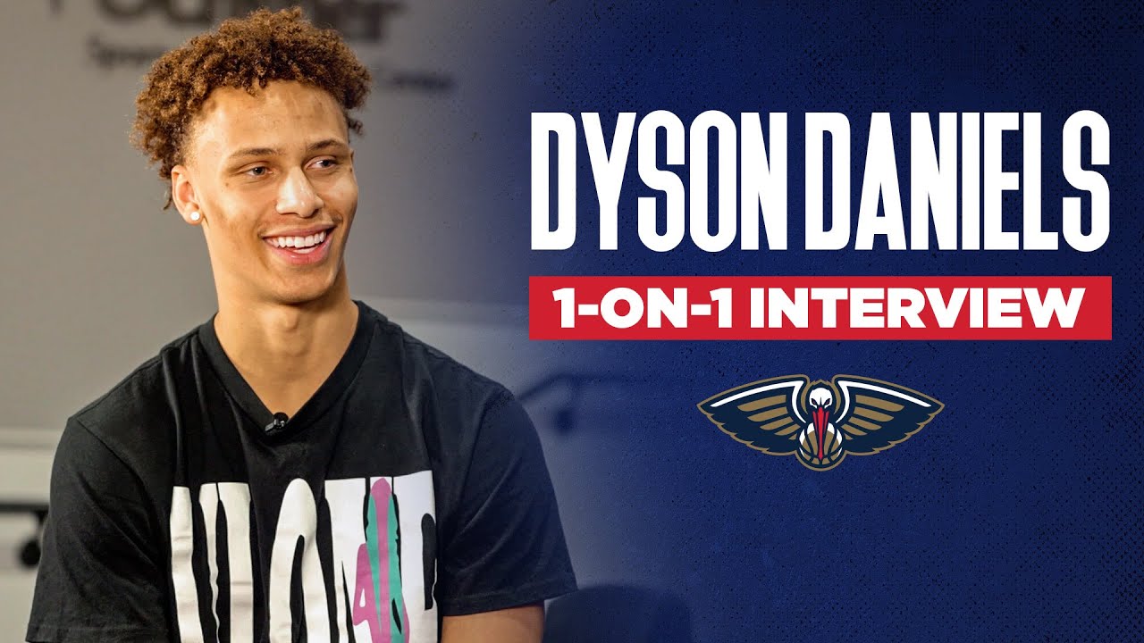 Dyson Daniels 1on1 Interview New Orleans Pelicans YouTube