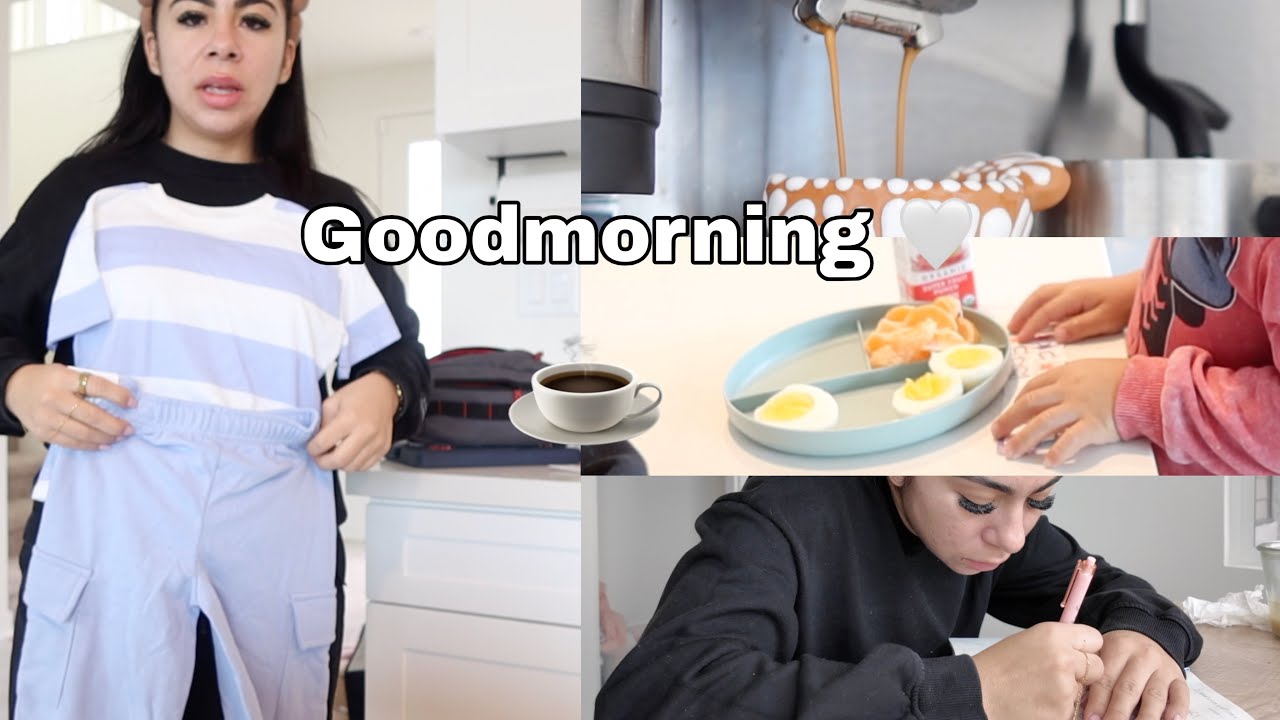 HOW OUR MORNINGS GO ON A MONDAY 