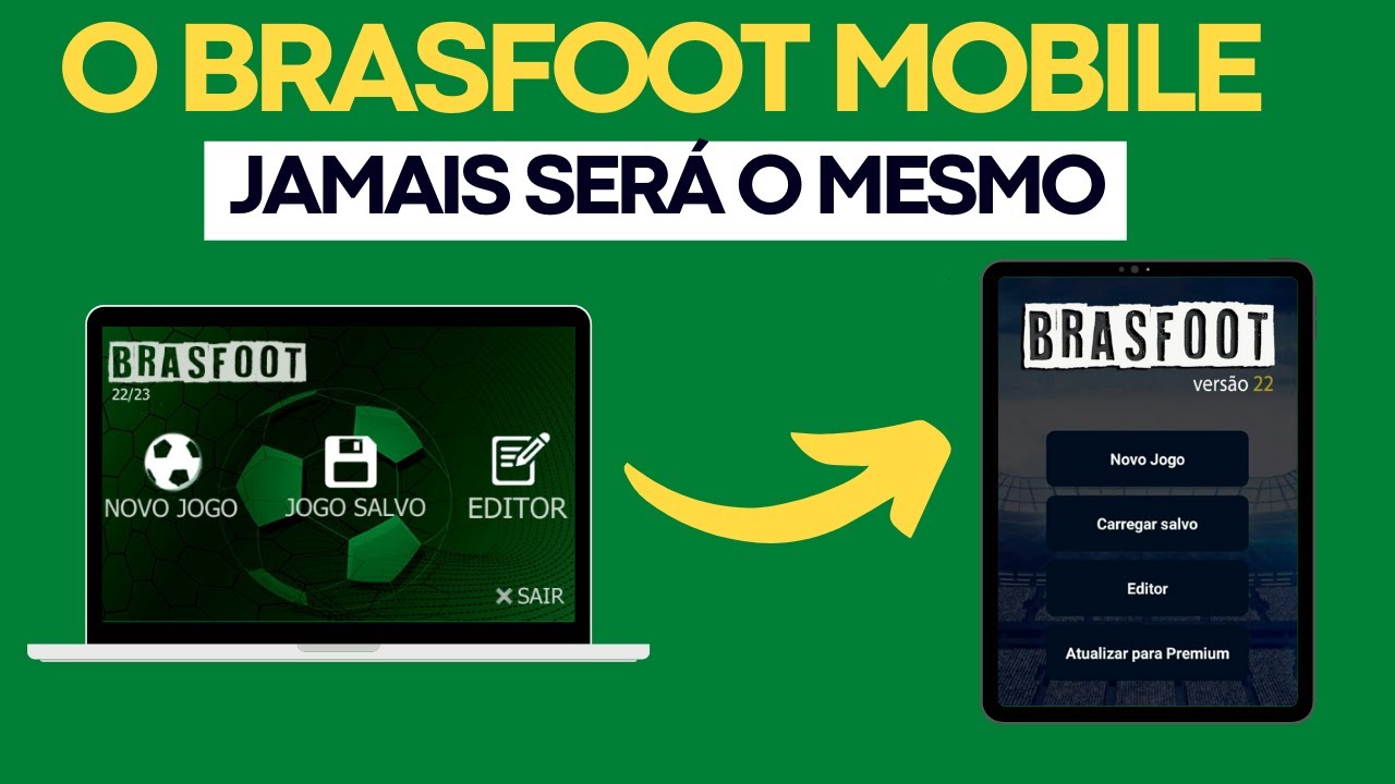 Brasfoot Mobile 2021  Qual melhor maneira de desenvolver um