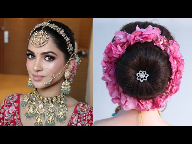 20+ Simple Juda Hairstyles & Bridal Juda Hairstyles Designs 2021 | Long  hair styles, Bridal hair, Simple wedding hairstyles