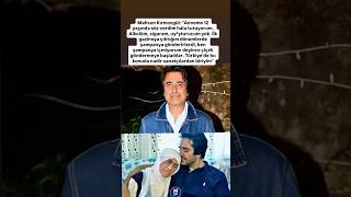 Mahsun Kırmızıgül anneme 12 yaşında söz verdim hala tutuyorum hiç kötü bir huyum ve alkolüm yok