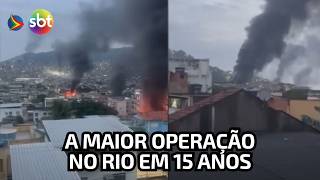 MEGAOPERACAO contra o COMANDO VERMELHO no RIO DE JANEIRO deixa 64 mortos