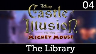 Castle of Illusion Starring Mickey Mouse Walkthrough: The Library #04