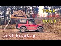 Fully Modified Mahindra Thar | THAR OVERLAND BUILD WALKAROUND WITH COST