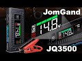 We start the engine without batteries using Jump Starter JOMGAND JQ3500 / Hard Jump Starter test