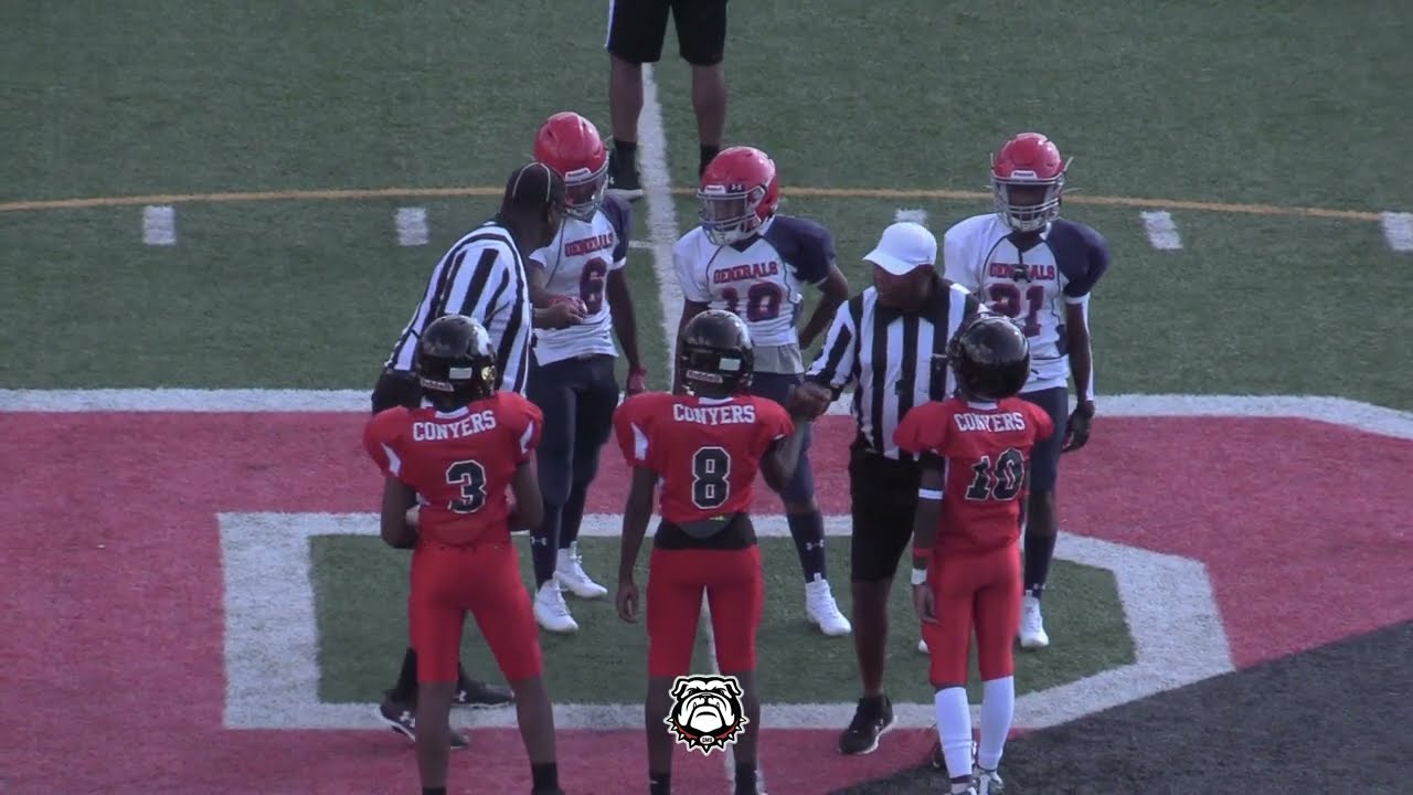Middle School Football Conyers Middle School Vs Veterans Memorial
