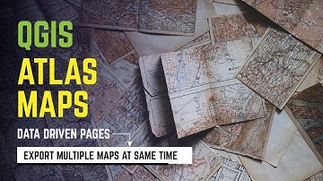 ATLAS-kaart in QGIS || Datagestuurde pagina