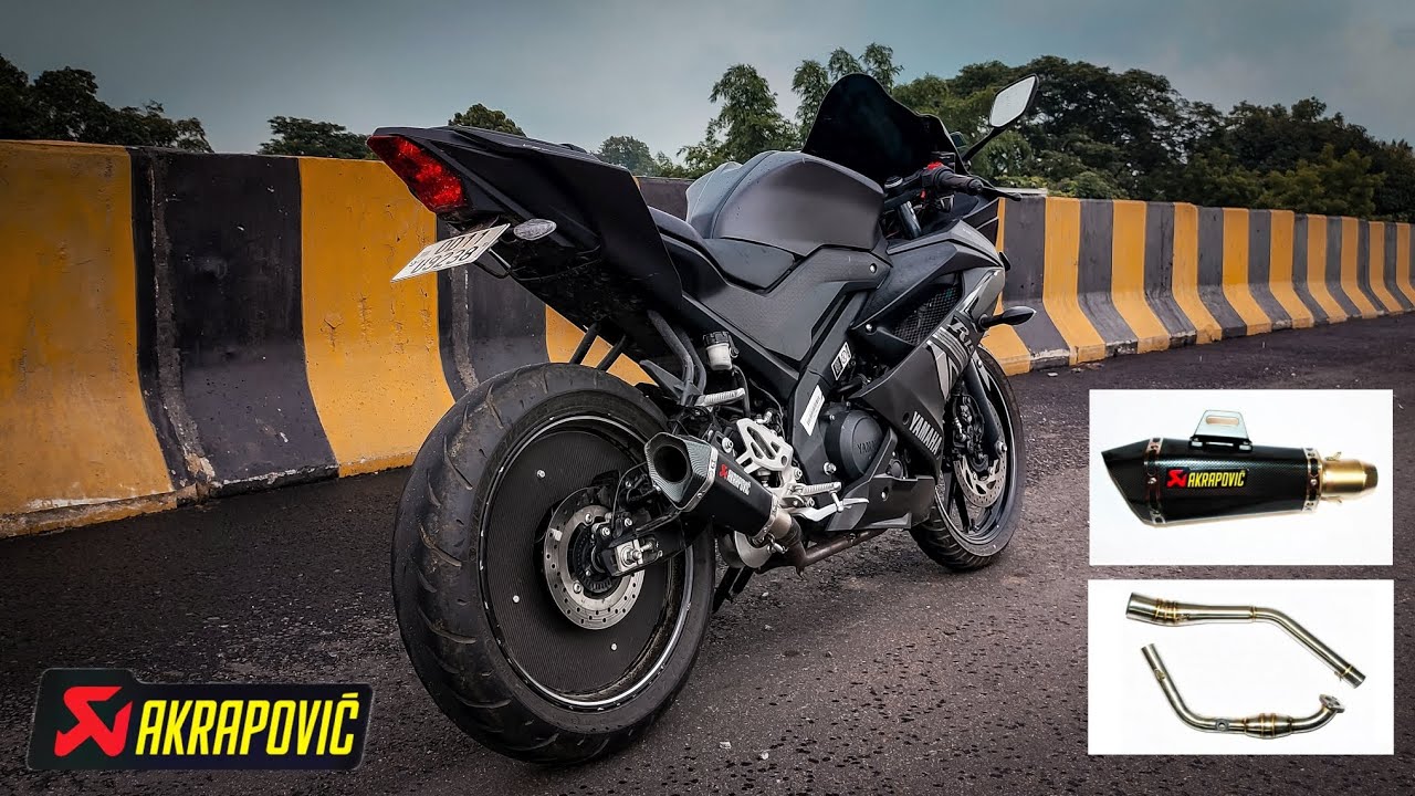 Superloud r15v3🔥 || Akrapovic full system exhaust || #r15m - YouTube