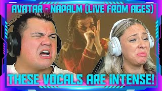 Americans react to &quot;AVATAR - Napalm (Live from Ages | Madness)&quot; | THE WOLF HUNTERZ Jon and Dolly