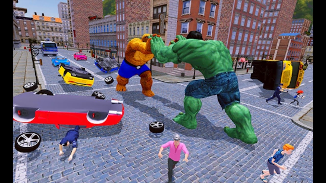 ► Incredible grand super hero monster war #2 Thing Rescue Mission