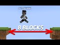 how to make longest jump in minecraft